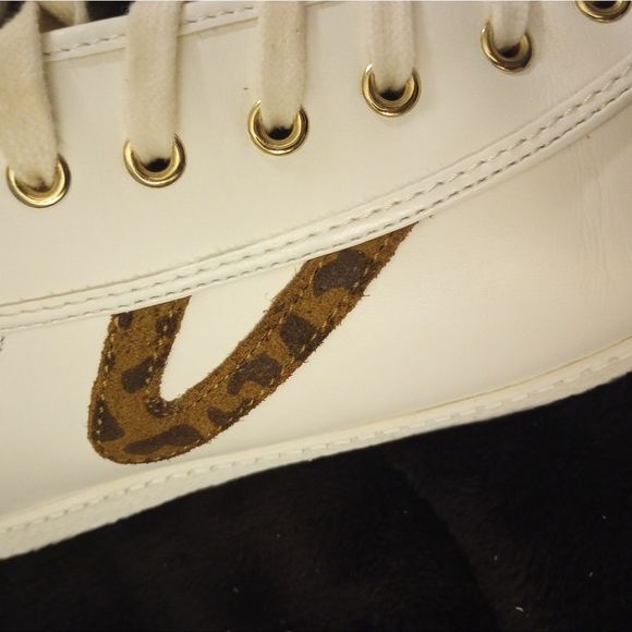 Tretorn nylite Leopard trim sneakers - Picture 7 of 9
